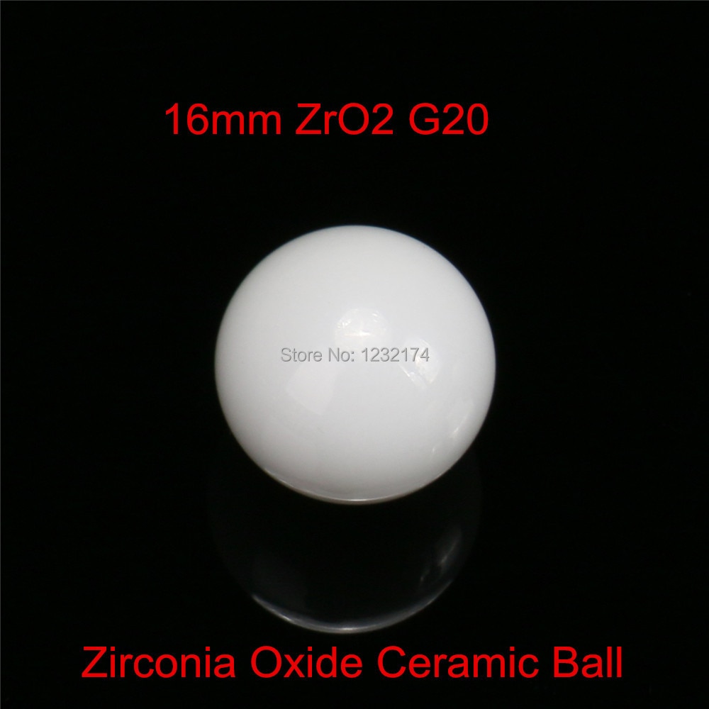 16mm zro2 지르코니아 산화물 세라믹 볼 g20 2 pcs 밸브 볼, 베어링, 균질 기, 분무기, 펌프 16mm 세라믹 볼 zro2